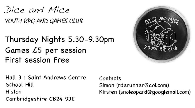 Dice and Mice Card